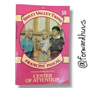 Bundle Sale 3 for $15 | Sweet Valley Twins | Center of Attention #18 | Vintage